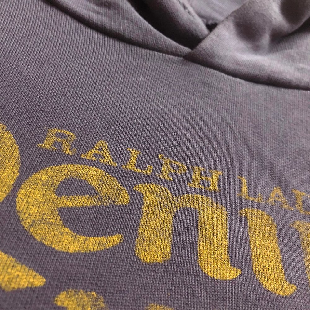 Ralph Lauren Men's Large Blue Hoodie Sweatshirt - Picture 2 of 7